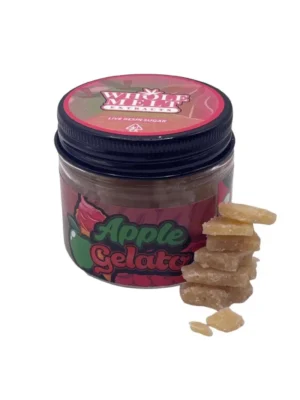 Whole Melt Extracts Apple Gelato premium live resin sugar with 81% THC