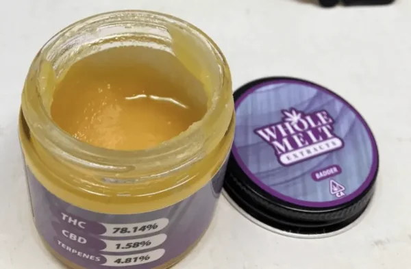 Whole-Melt-Extracts-Badder Whole Melt Extracts Badder premium cannabis concentrate with creamy texture
