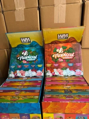 Whole Melts V6 Tropical Edition Vapes premium cannabis vaporizer with liquid diamonds and live resin