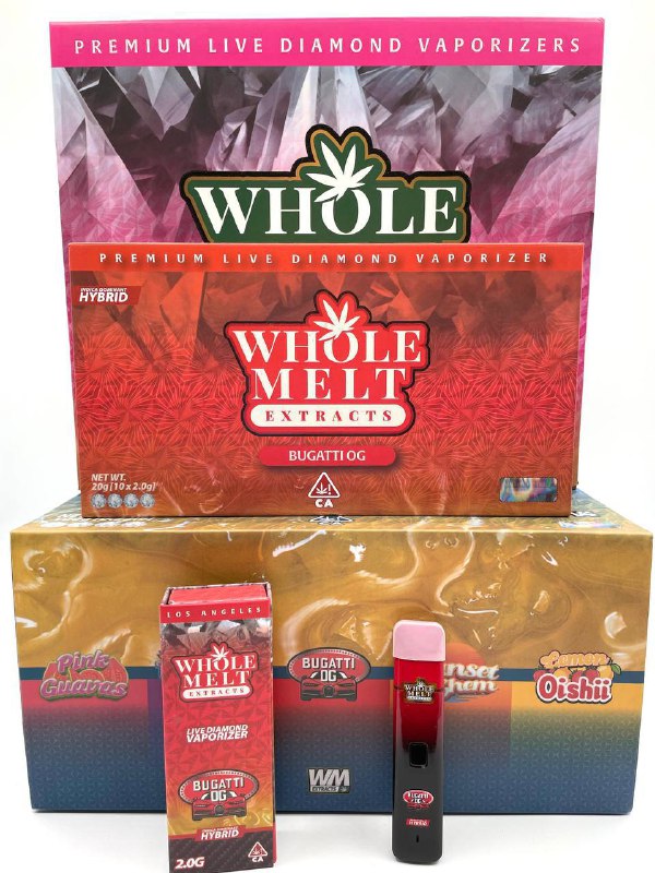 Whole Melts 2G Bugatti OG, Hybrid Disposable