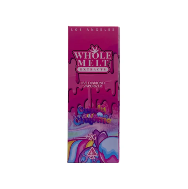 Whole Melts 2G Candy Chrome Hybrid Disposable, device packaging